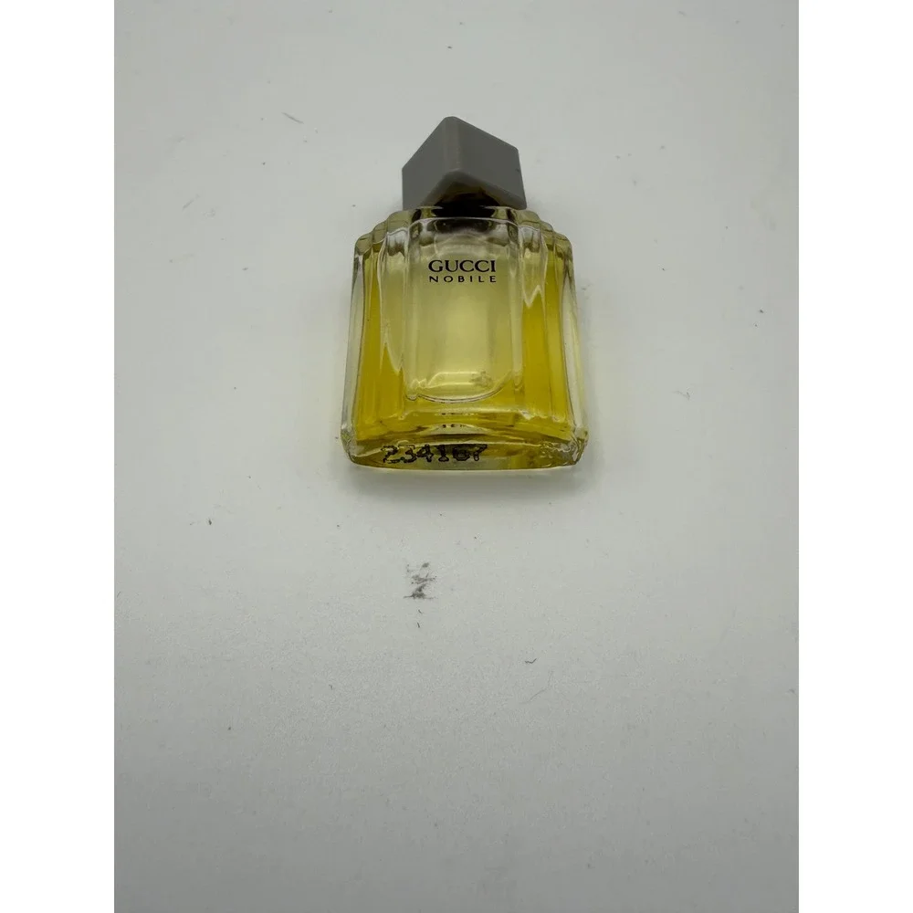 Vtg Gucci Nobile Miniature Eau de Toilette Splash 5ml 0.17oz Rare Mens Fragrance